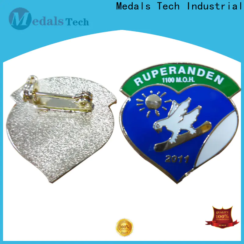 Medals Tech coated custom lapel pins factory for man