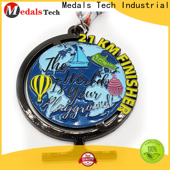 die casting running finisher medals hollow wholesale for man