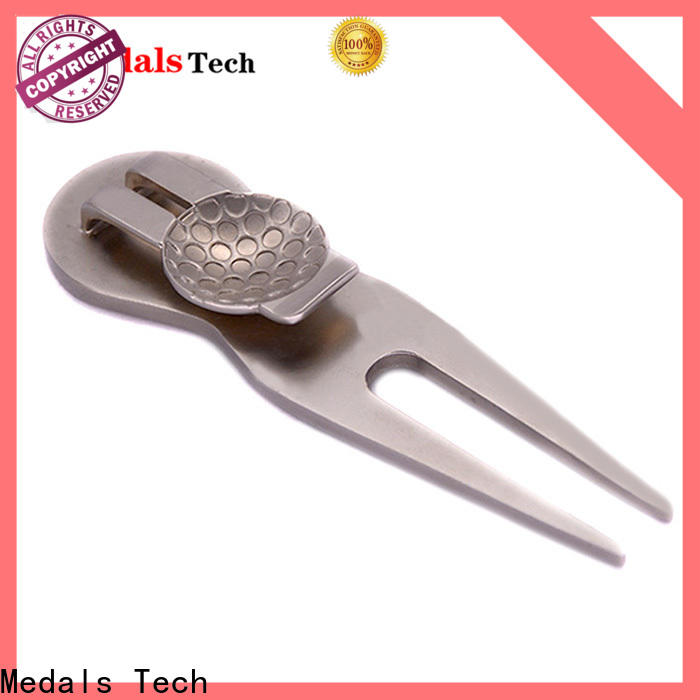 Medals Tech metal define divot with good price for add on sale