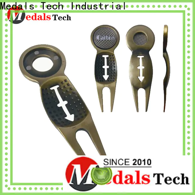 quality golf divot tool gold with good price for woman