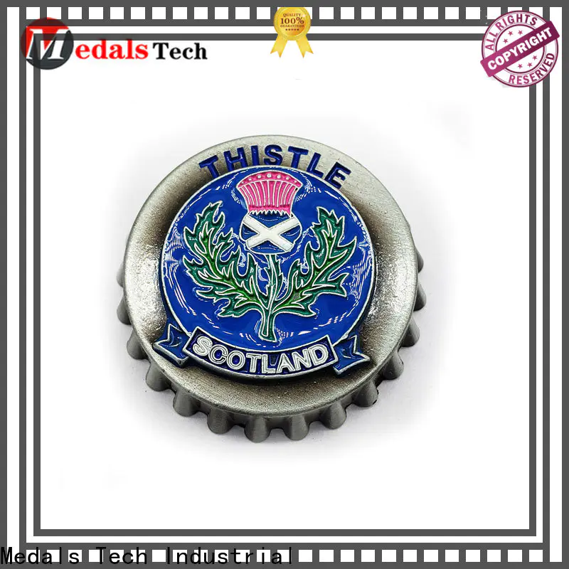 Medals Tech printing beer bottle opener customized for souvenir