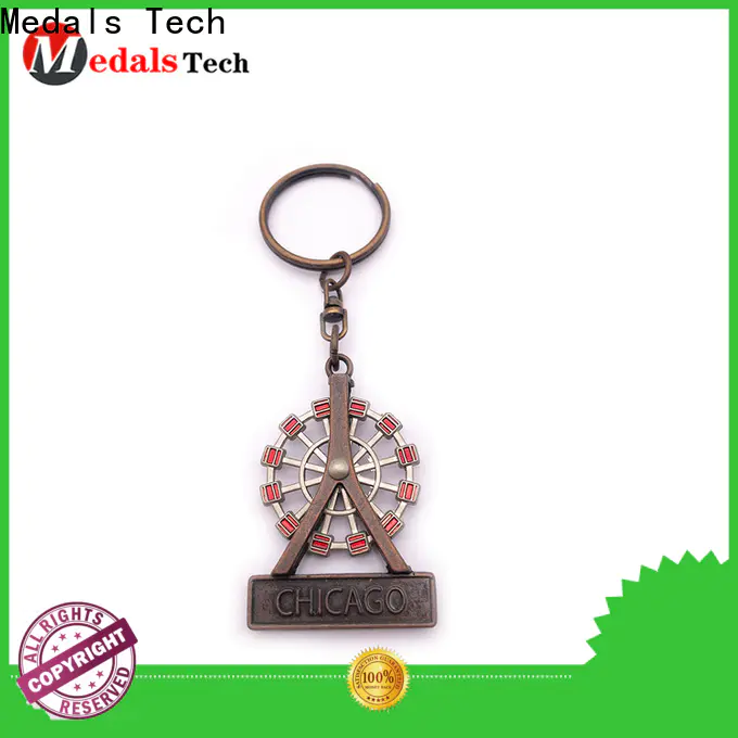 Medals Tech antique metal keychains customized for add on sale