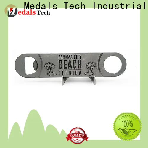 Medals Tech round beer opener from China for souvenir