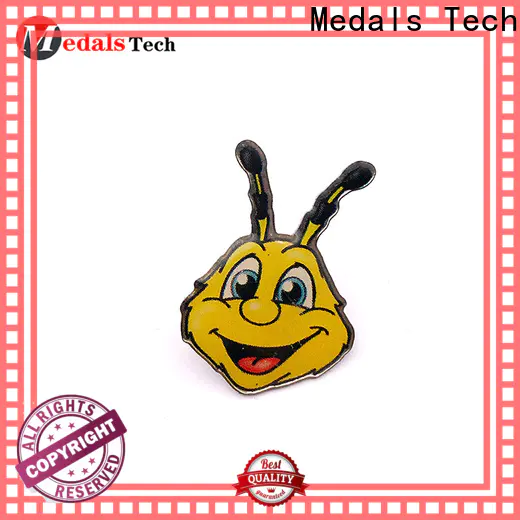Medals Tech shaped suit lapel pins factory for students