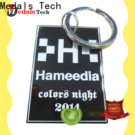 Medals Tech promotion leather keychain suppliers for add on sale