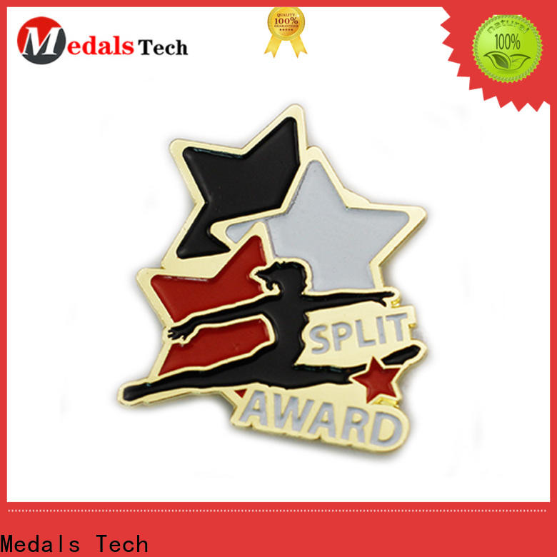 Medals Tech art lapel pin on shirt company for man