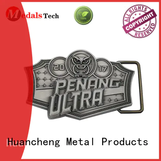 antique metal rock belt buckle die style Huancheng Brand