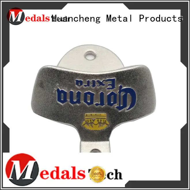 shape promotional custom bottle openers wrench mounted Huancheng company