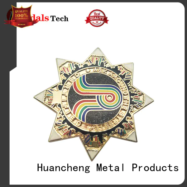 suit accessories lapel pins stainless metal filled Huancheng Brand custom lapel pins