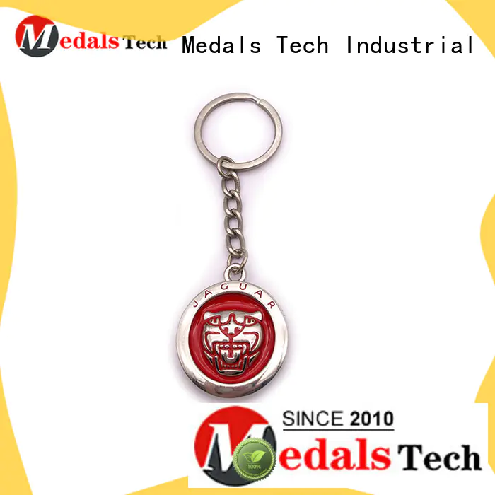 plated leather keychain from China for commercial