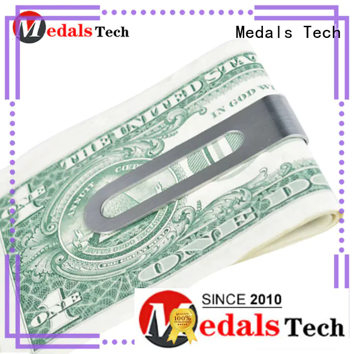 Medals Tech coated world's best money clip design for woman