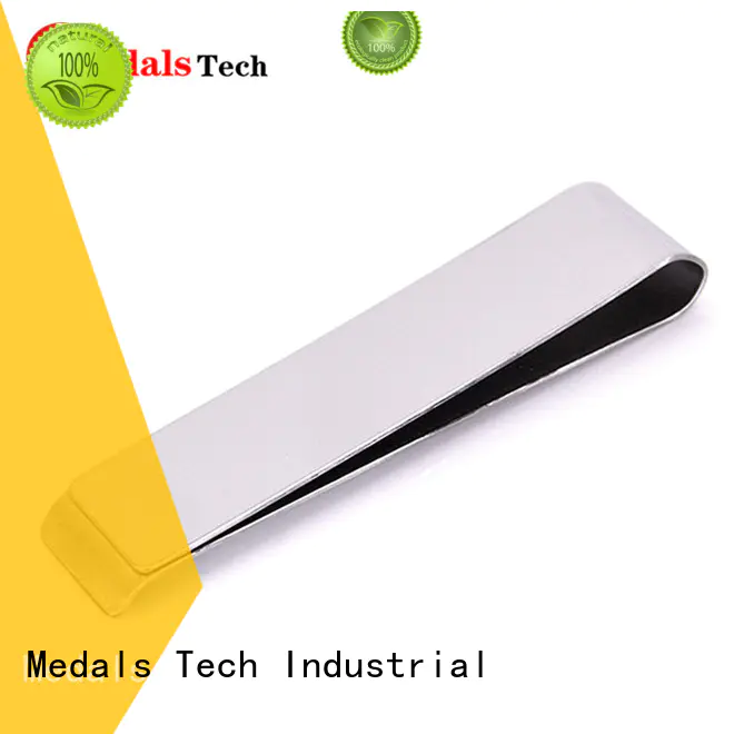 Medals Tech silver stainless money clip with good price for adults