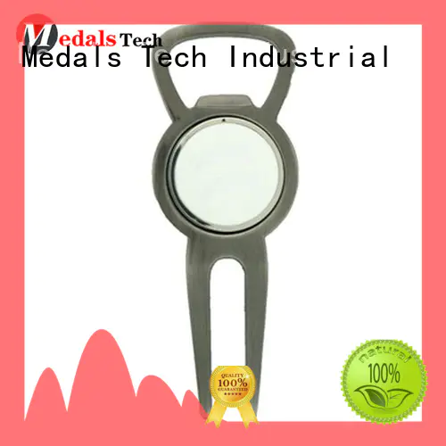 Medals Tech letter divot repair tool factory for adults
