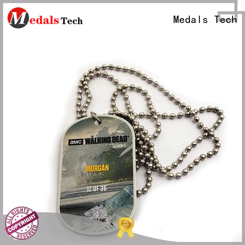Medals Tech silver Dog tag series for adults