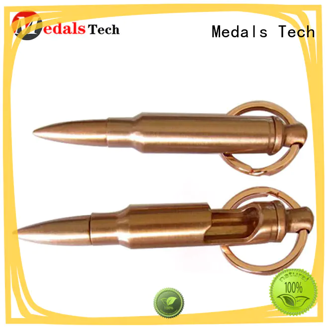 Medals Tech leather metal key ring directly sale for add on sale