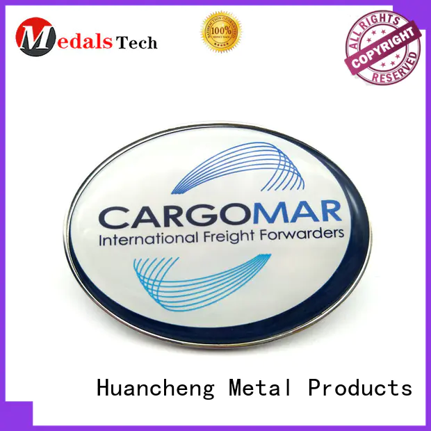 Huancheng Brand Silver Bronze aluminium nameplate