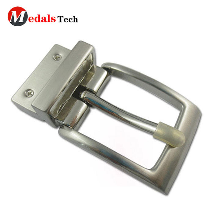 Factory price antique plated zinc alloy die casting letter metal  belt buckles