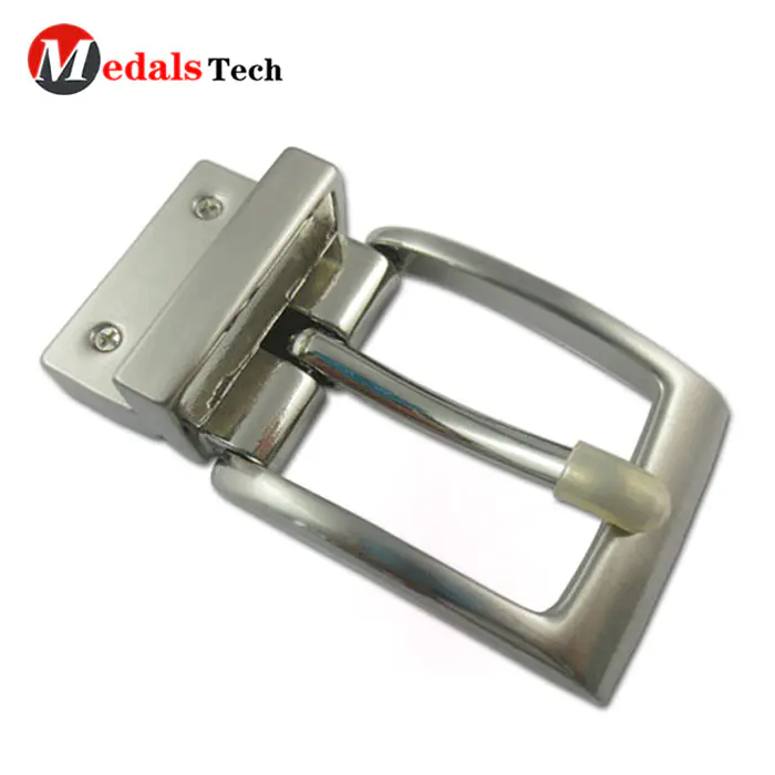High quality safe clip shinny gold metal belt buckles