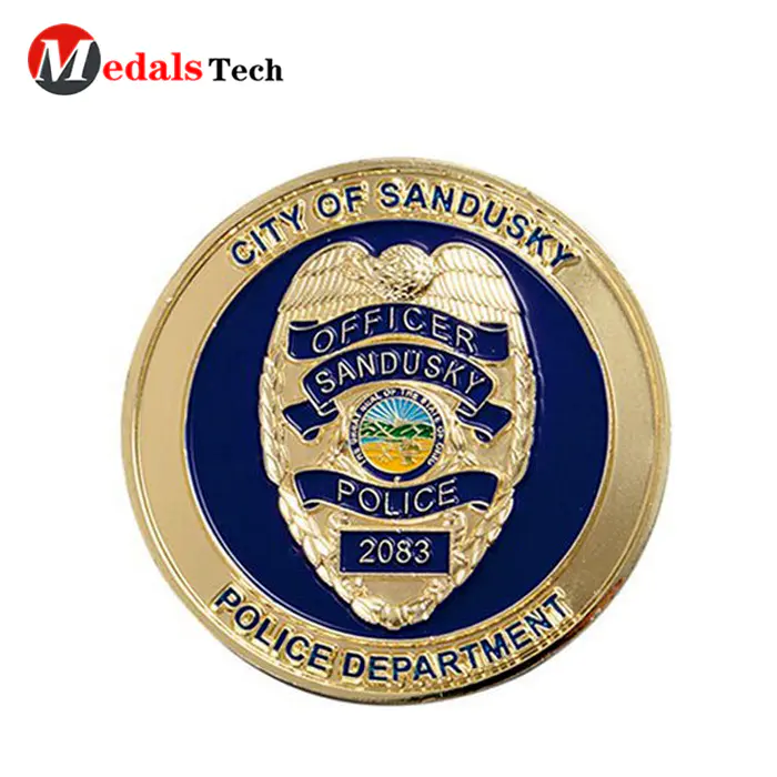 Hot selling custom cheap gold plated metal game coins