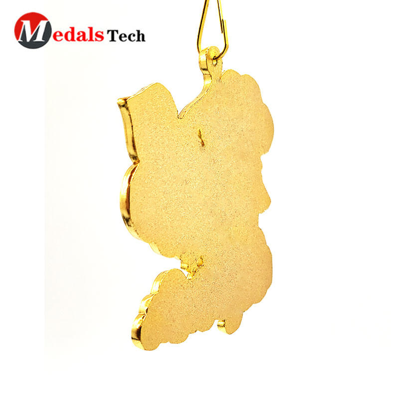 Custom Metal Medals With 3d Gold Plating