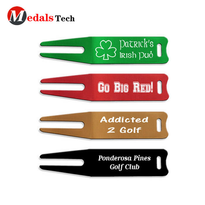 Golf Divot Repair Tool Popular Colorful Aluminum