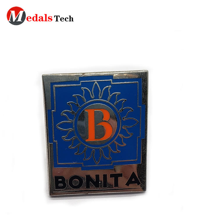 Steel Name Plates Plating with Soft Enamel