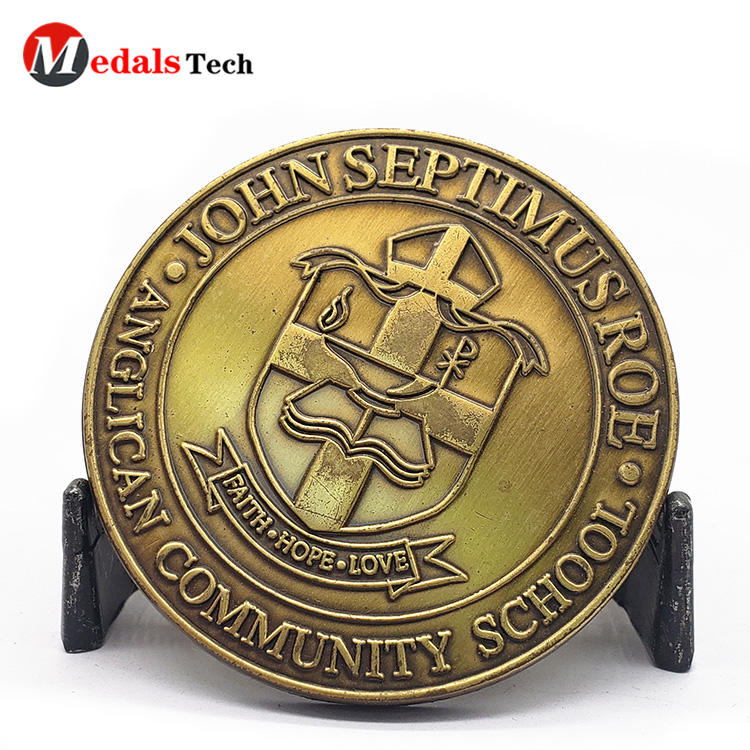 Presidential Challenge Coin Zinc Alloy Embossed Logo for Souvenir