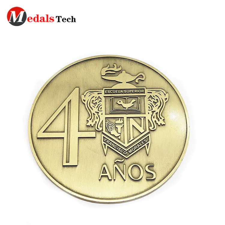 Sport Challenge Coins Customized Embossed Logo