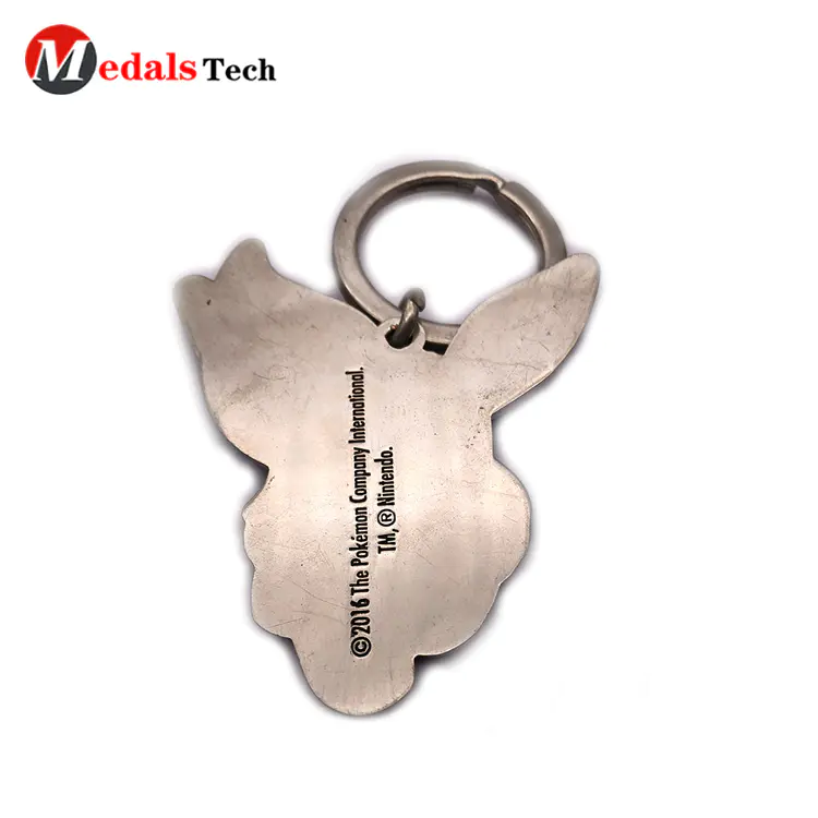 Custom Gift Metal Keychain with Sticker Design