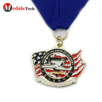Promotional cheap taekwondo old sport custom enamel medals