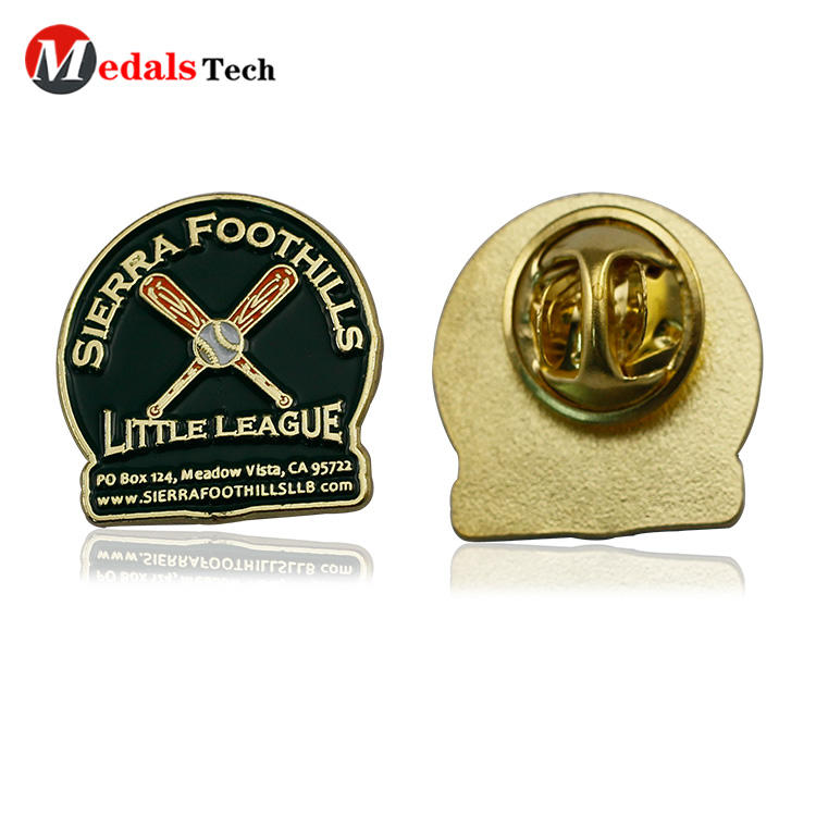 Unique shaped 3d logo gold plating sport meet funny badge