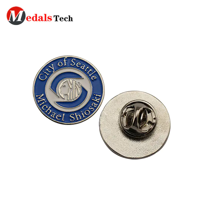 Quality lapel pins hot selling embossed sports pin