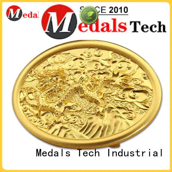 Medals Tech bag silver belt buckles factory price for adults