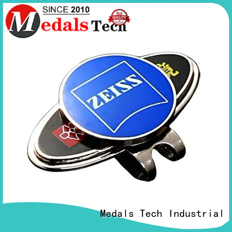 Medals Tech Custom golf cap clip supply for souvenir