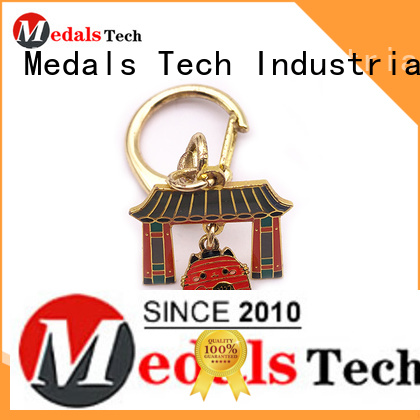 Medals Tech heart metal key ring manufacturer for souvenir