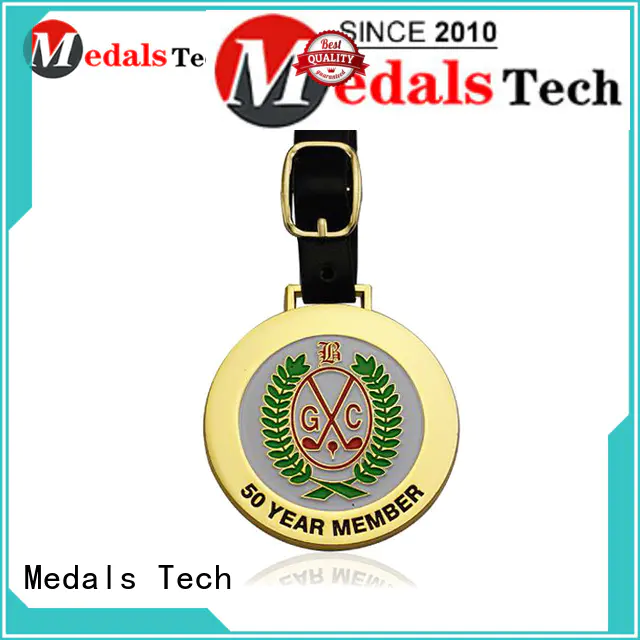 Medals Tech alloy personalized golf bag tags directly sale for adults