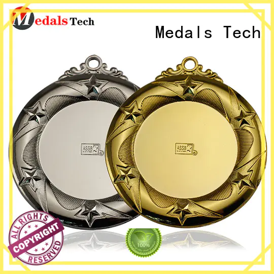 Medals Tech fashion silver medal supplier for man