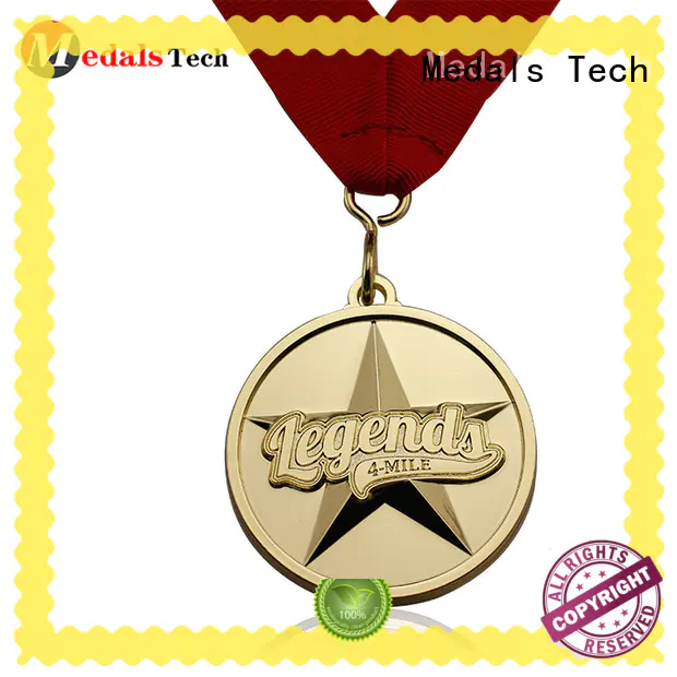 Medals Tech die casting custom running medals personalized for kids