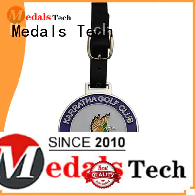 Medals Tech enamel custom golf bag tags customized for man