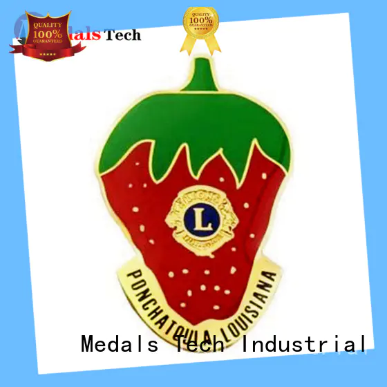 Medals Tech shinny custom lapel pins design for add on sale