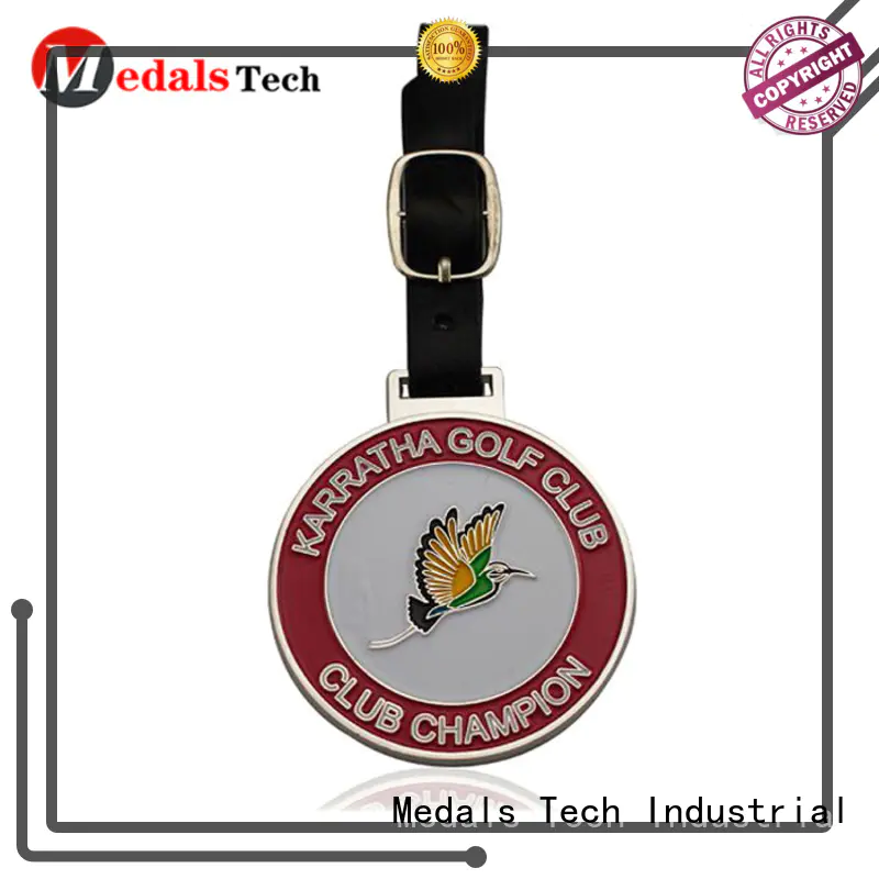 Medals Tech personalized custom golf bag tags from China for add on sale