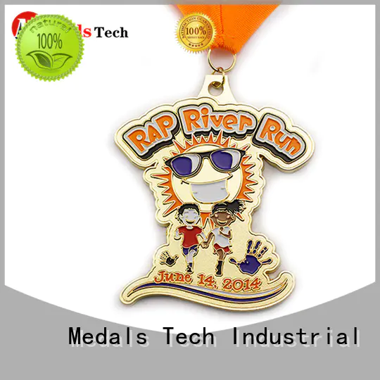 Medals Tech plated silver medal wholesale for kids