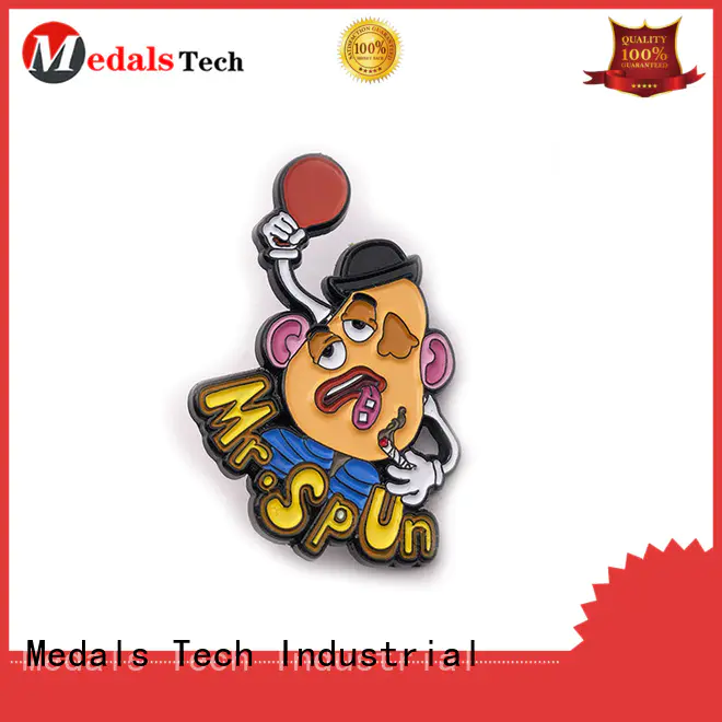 Medals Tech round custom lapel pins inquire now for man