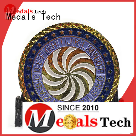Medals Tech game challenge coin design personalized for kids