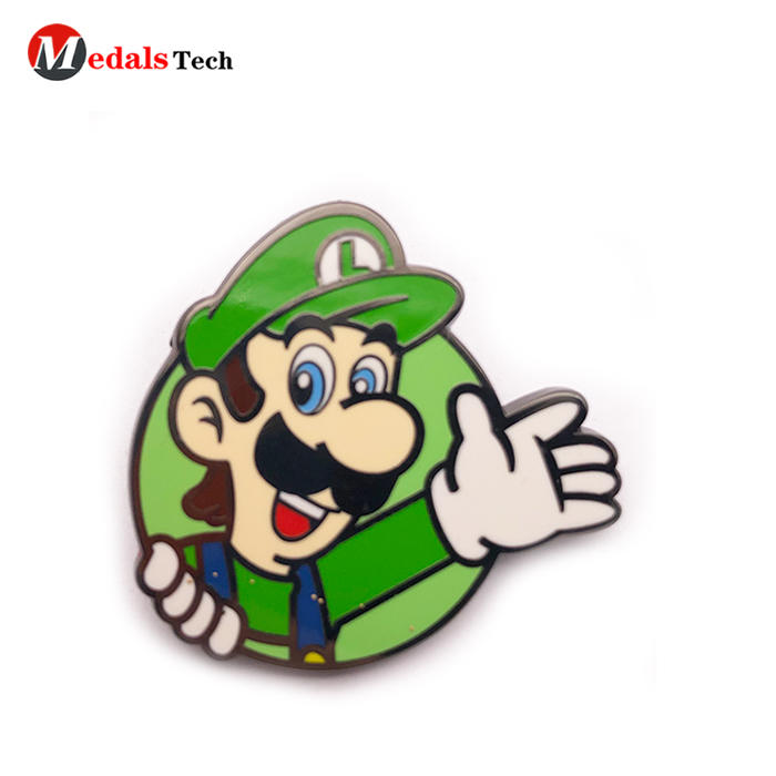 Medals Tech football quality lapel pins with good price for man-3