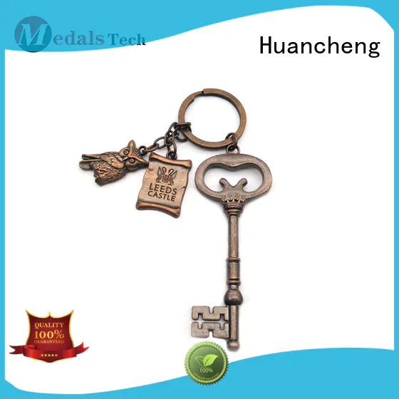 home keychain promotion christmas gifts name keychains santa Huancheng Brand