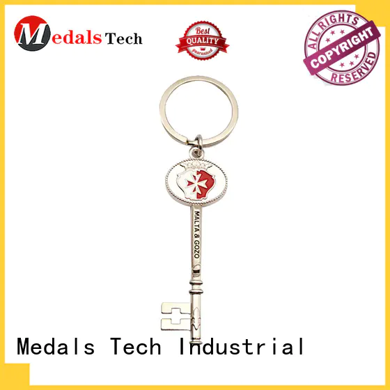 Medals Tech metal keychain supplies directly sale for woman