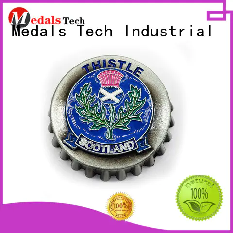 Medals Tech printing metal bottle opener directly sale for commercial
