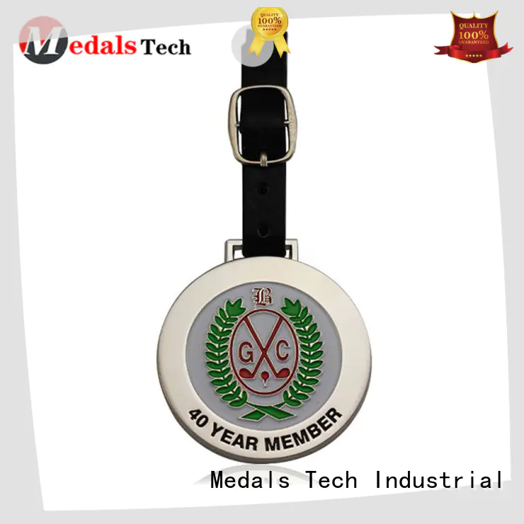 Medals Tech bronze golf bag tag manufacturer for woman