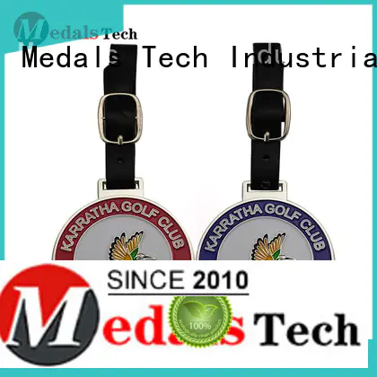 Medals Tech popular golf bag name tags series for woman